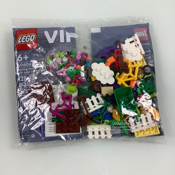 NEW LEGO VIP 40606 spring fun VIP add on pack 128 pcs SEALED - Picture 1 of 5